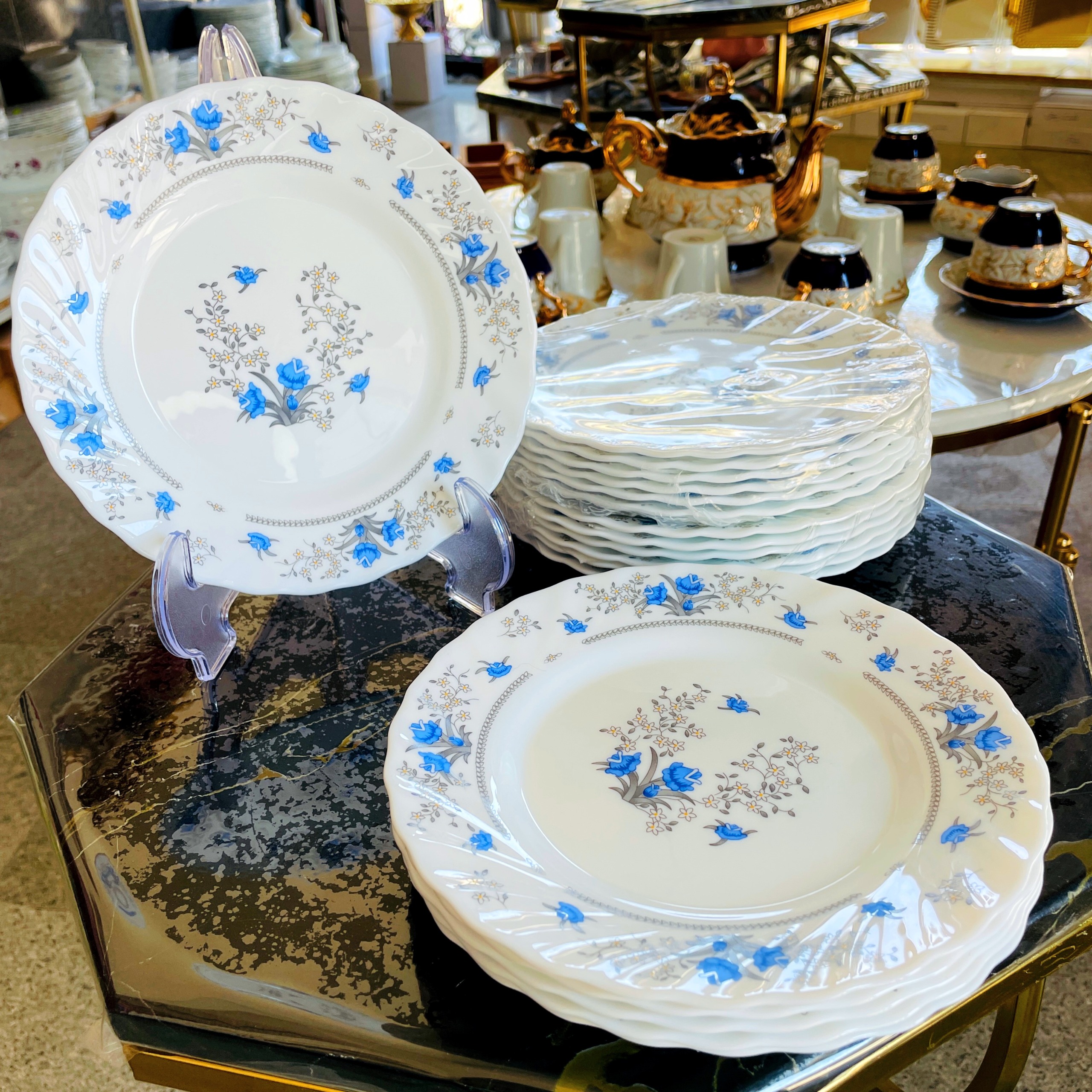 پیش دستی پارس اپال طرح رمانتیک بسته 6 عددی