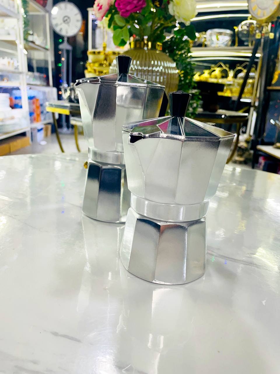 موکاپات آلومینیومی 6 کاپ اسپرسو