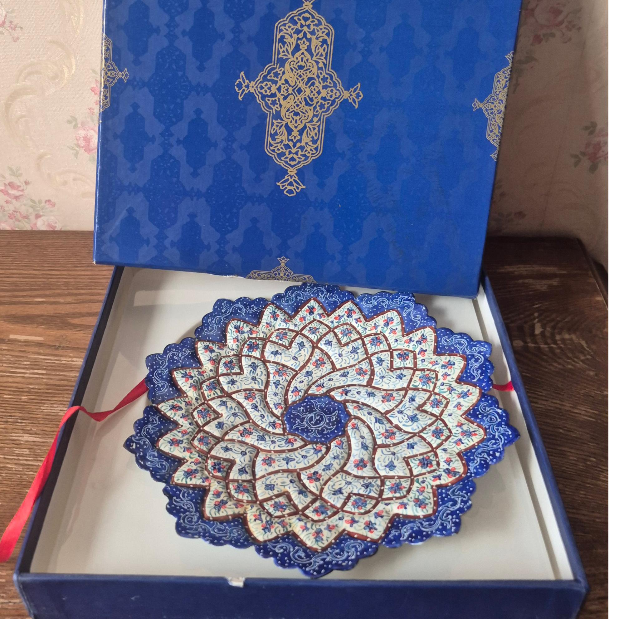 دیوارکوب میناکاری مسی