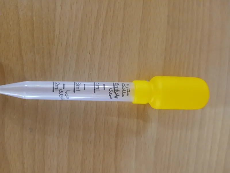 قطره چکان مدرج برای اندازه گیری دقیق مایعات