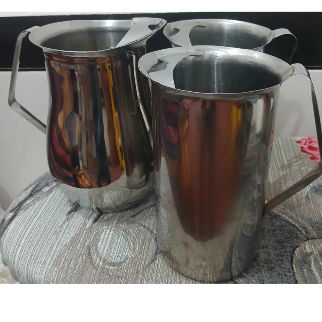 سه عددپارچ استیل قدیمی کلکسیونی