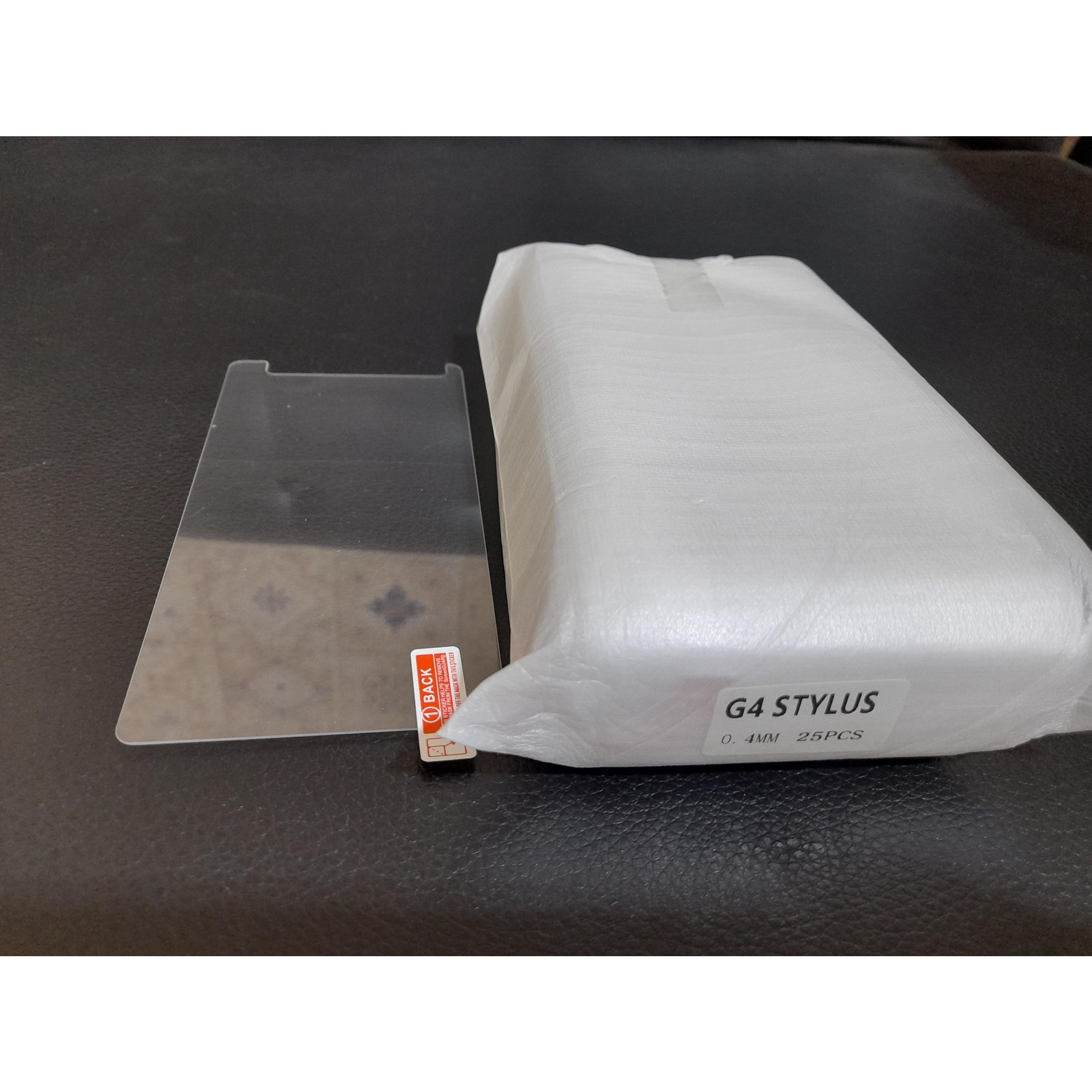 گلس g4 stylus پک 25تایی