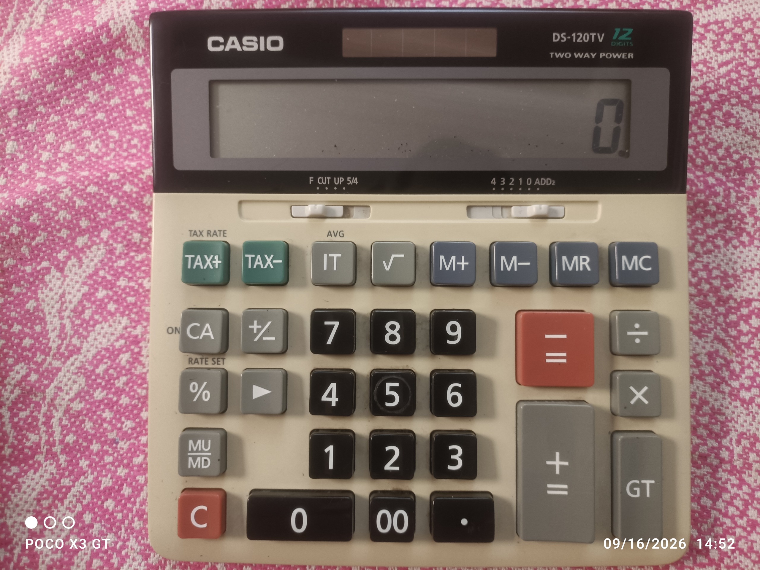ماشین حساب Casio اصلی