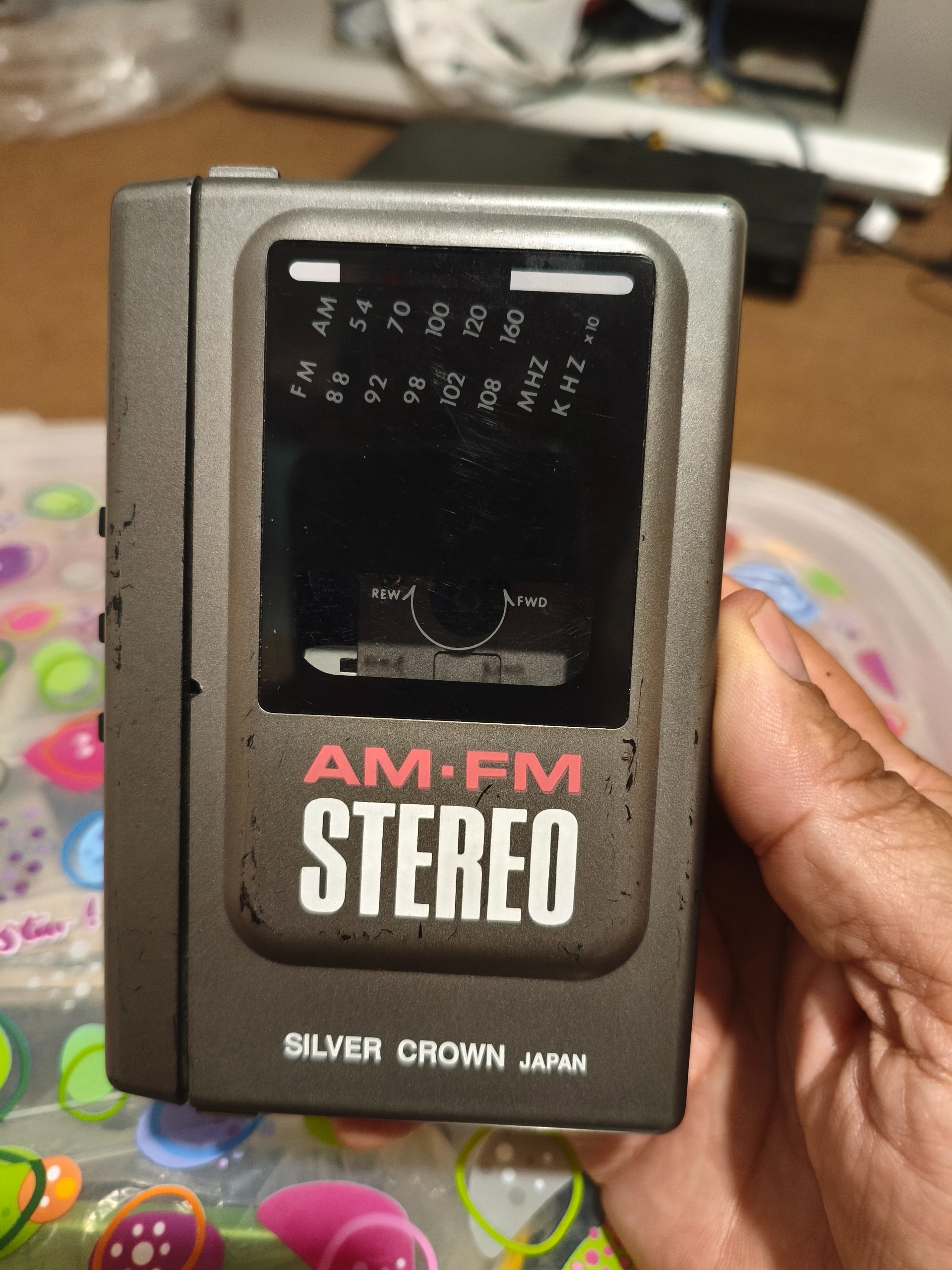 واکمن STEREO ساخت ژاپن سنگین وزن در حد نو