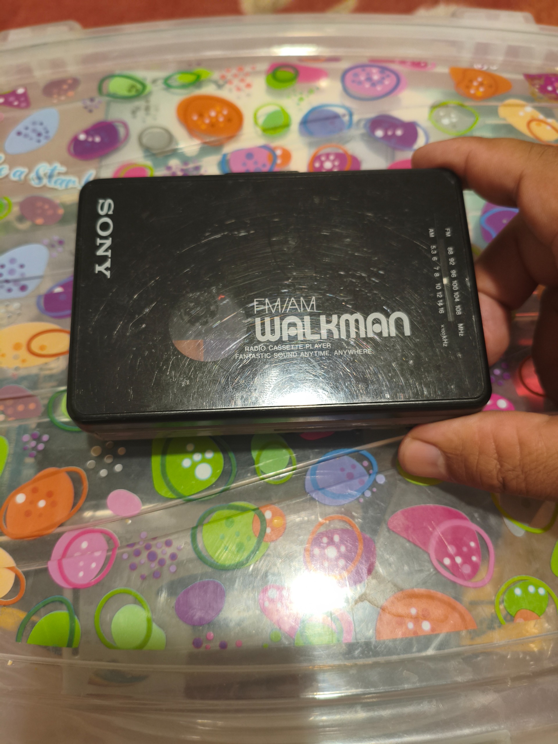 واکمن سونی ساخت ژاپن تمیز