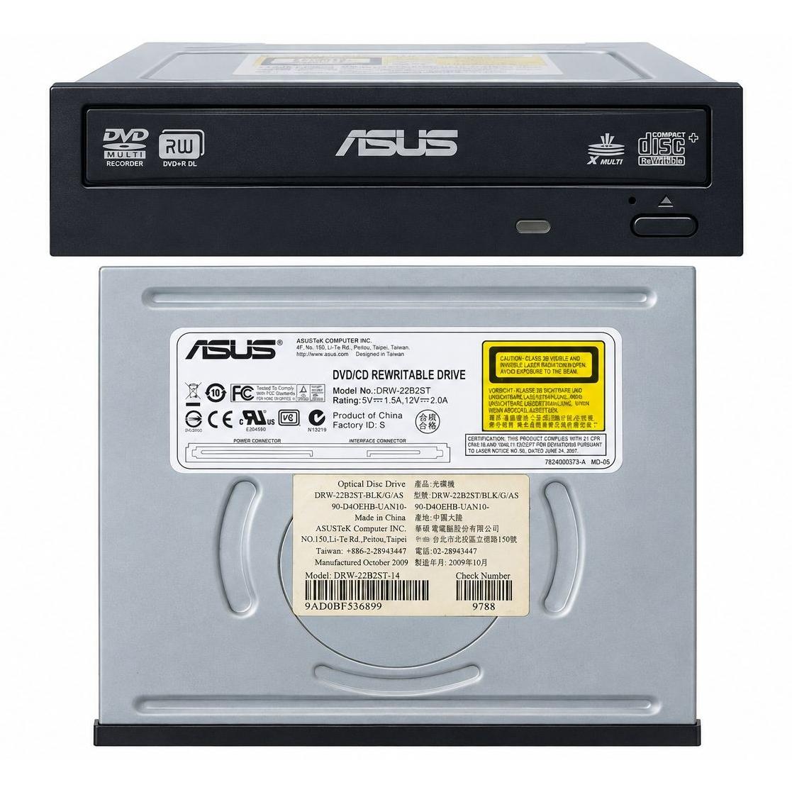 درایو نوری ایسوس مدل DRW-22B2ST رایتر DVD و CD