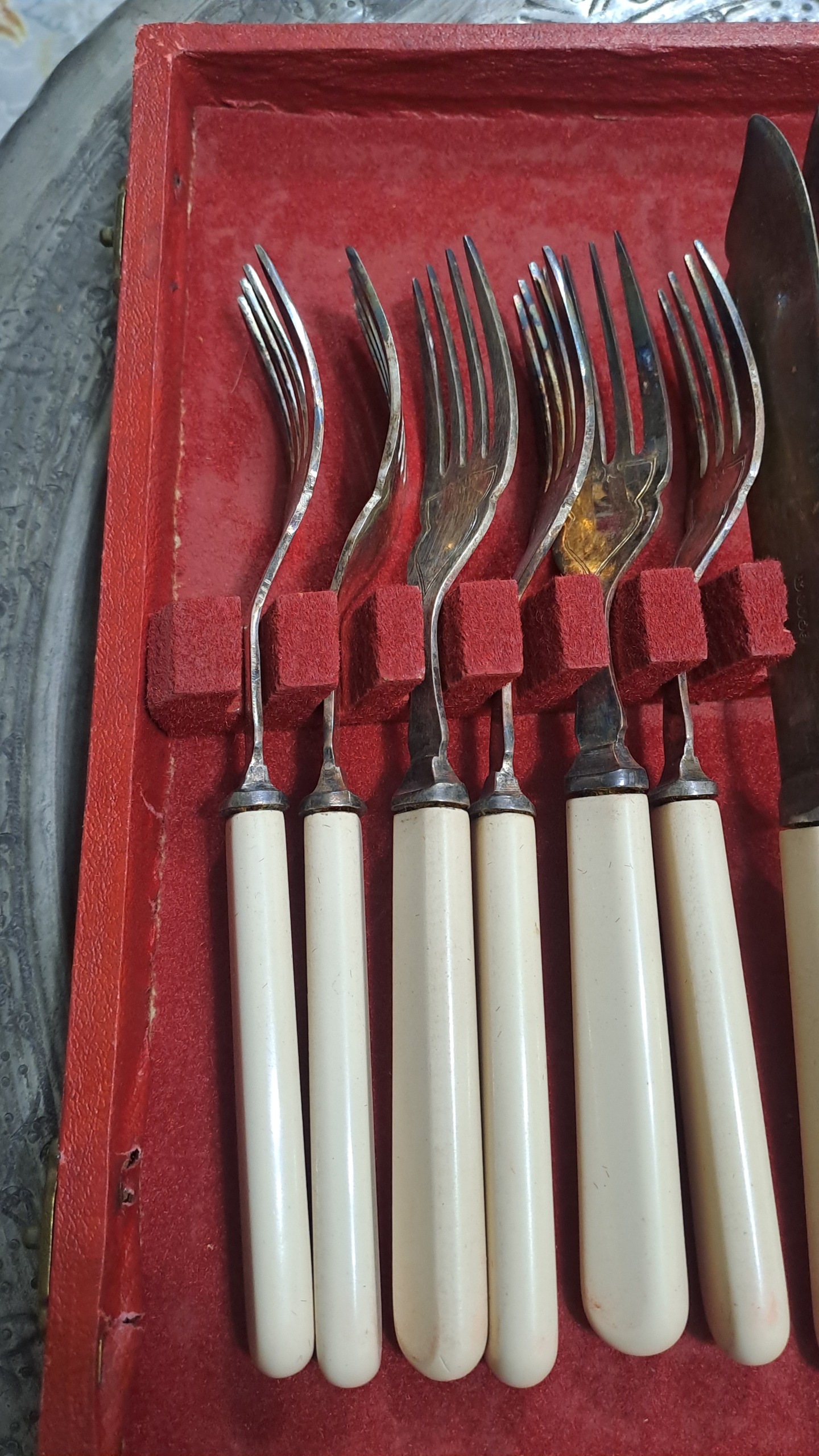 کارد و چنگال آنتیک و بی نظیر