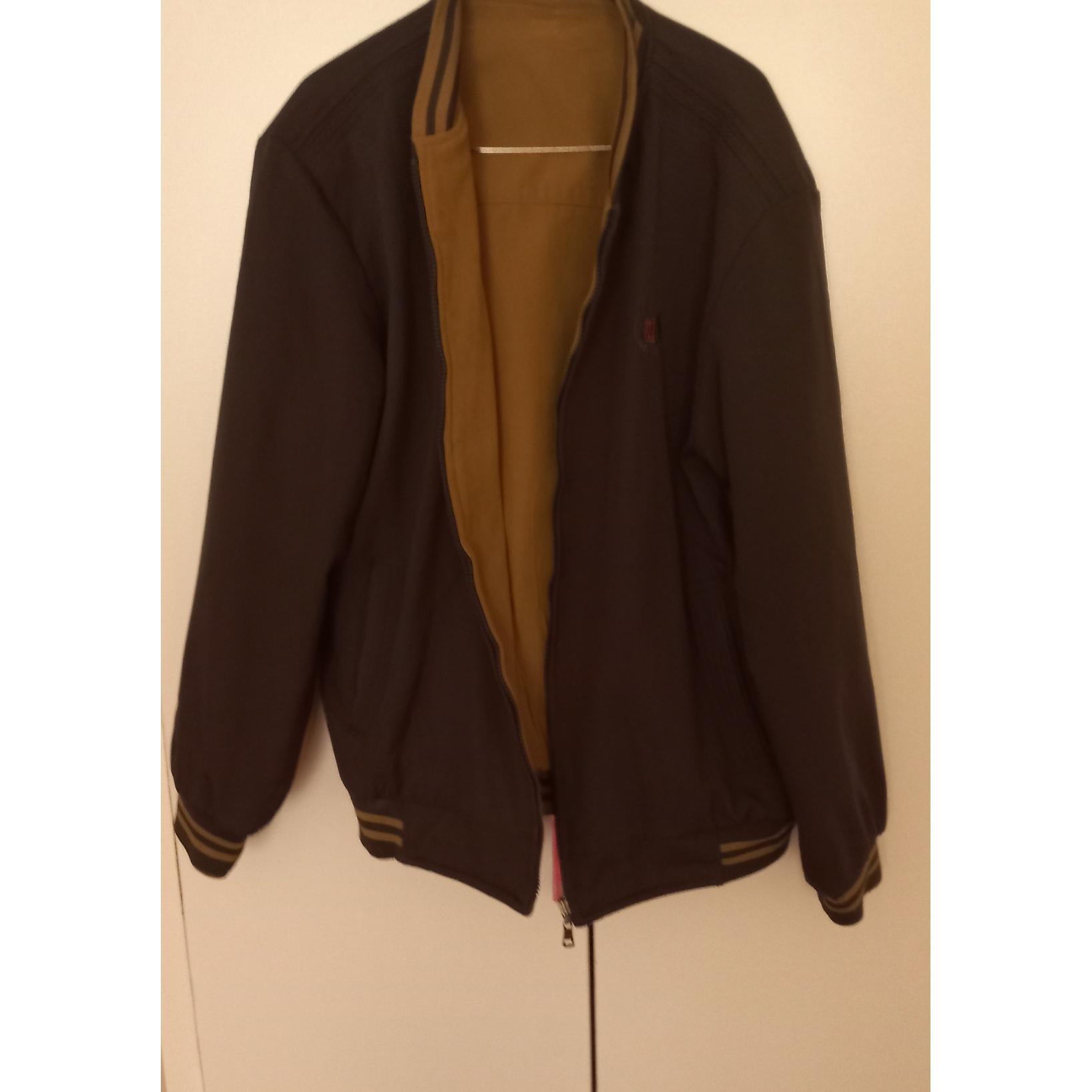 کاپشن مردانه دورو قهوه ای تیره و خردلی