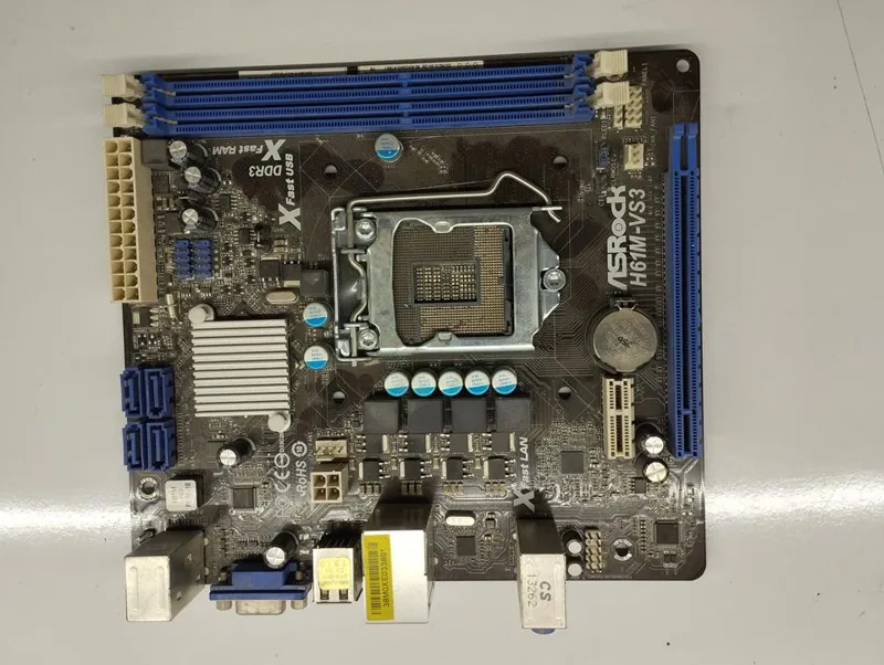 مادربرد معیوب asrock h61m - vs3