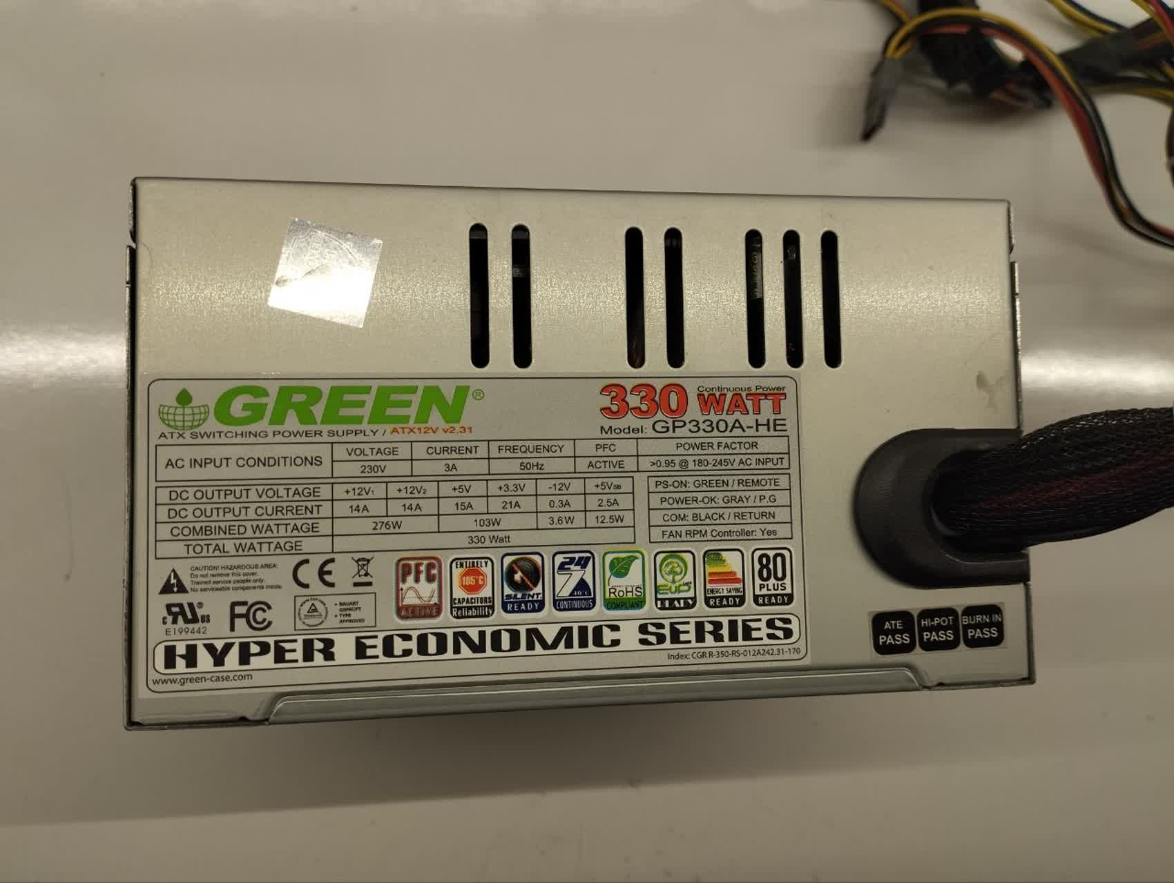 پاور green he 330 تمیز