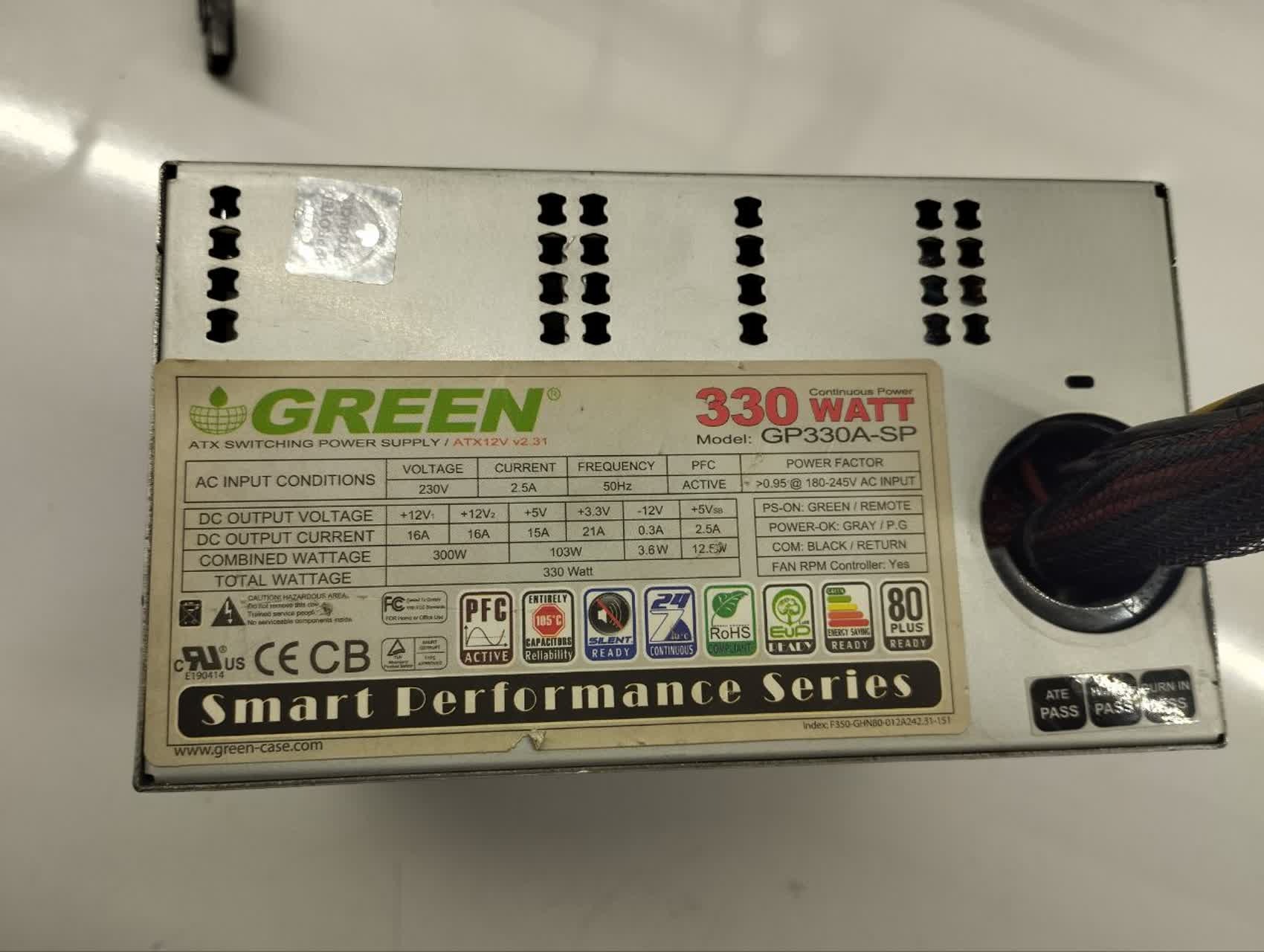 پاور green sp 330 تمیز
