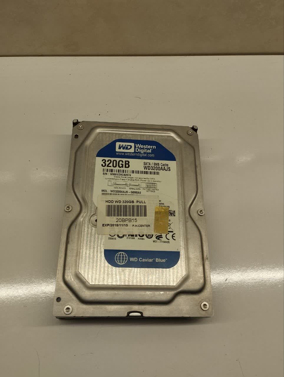 هارد 320 گیگ وسترن بلو