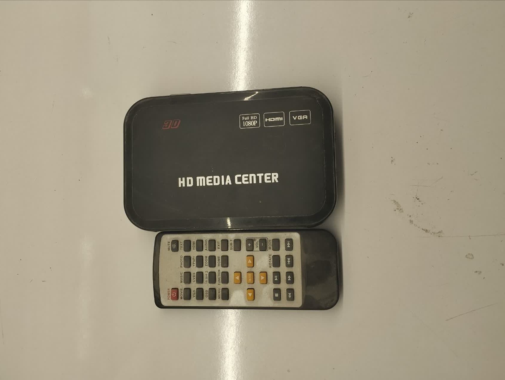 پلیر HD MEDIA CENTER دارای پرت USB