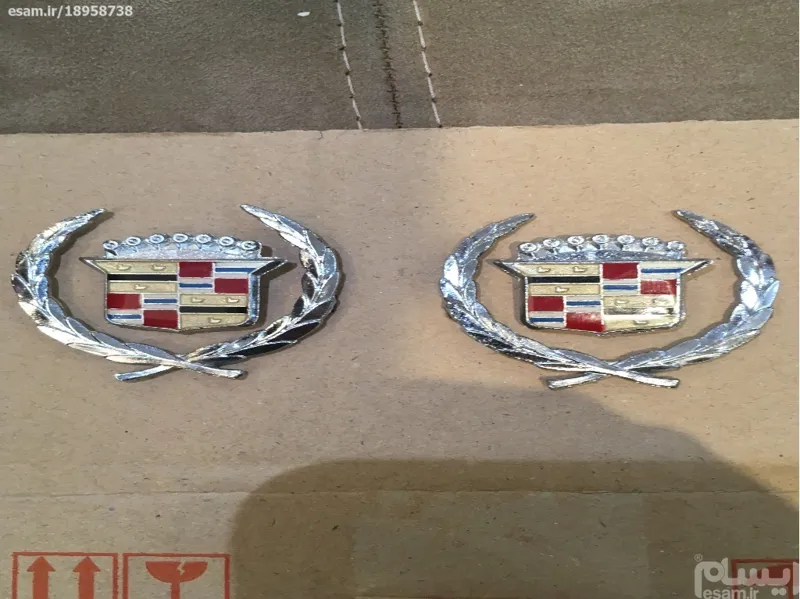 آرم ستون اصلی کادیلاک Cadillac سویل(جفت)