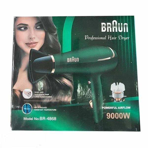 سشوار براون مدل BR4868 با موتور سنگین و باد سرد
