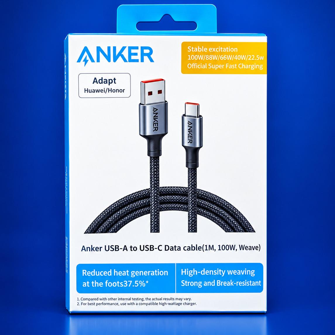 کابل شارژ تایپ C برند ANKER