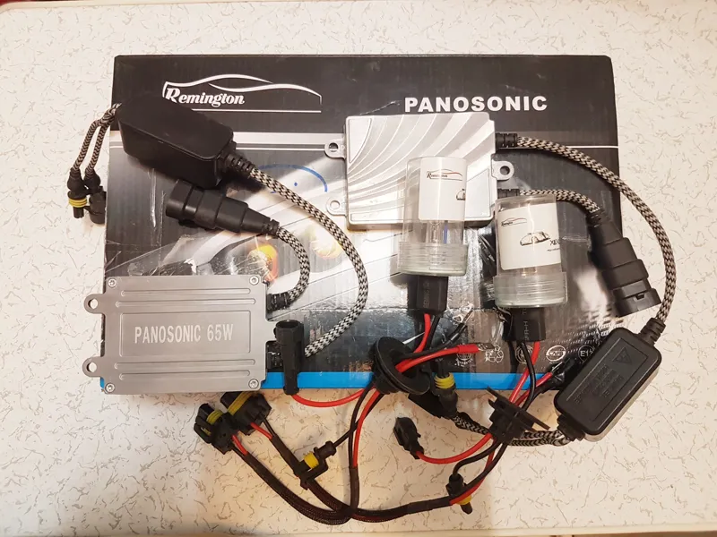 کیت زنون 65 وات PANOSONIC Remington فست شارژ
