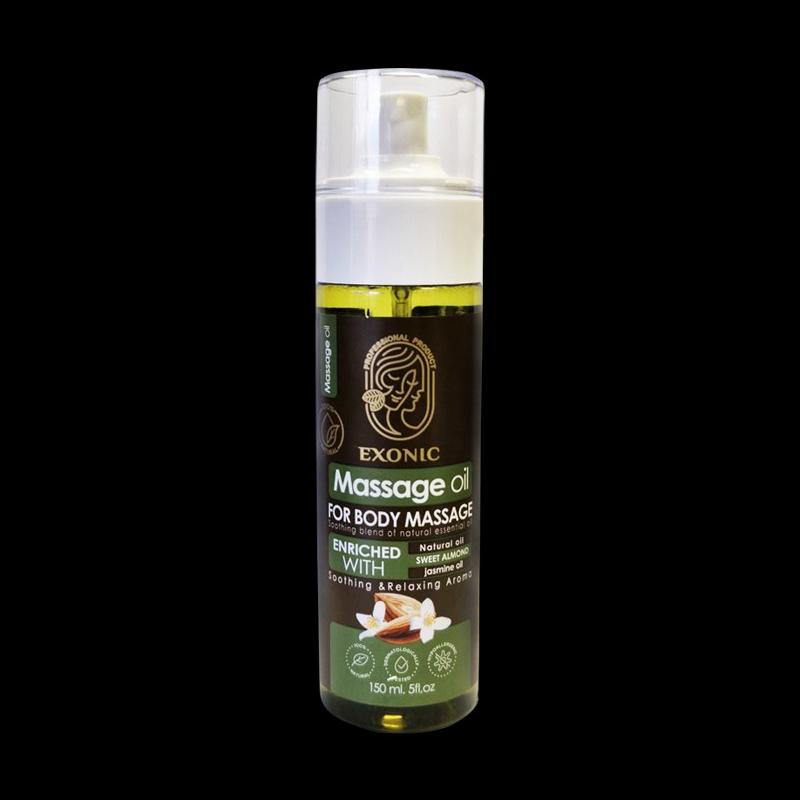 روغن ماساژ بدن اکسونیک حاوی روغن بادام شیرین و روغ