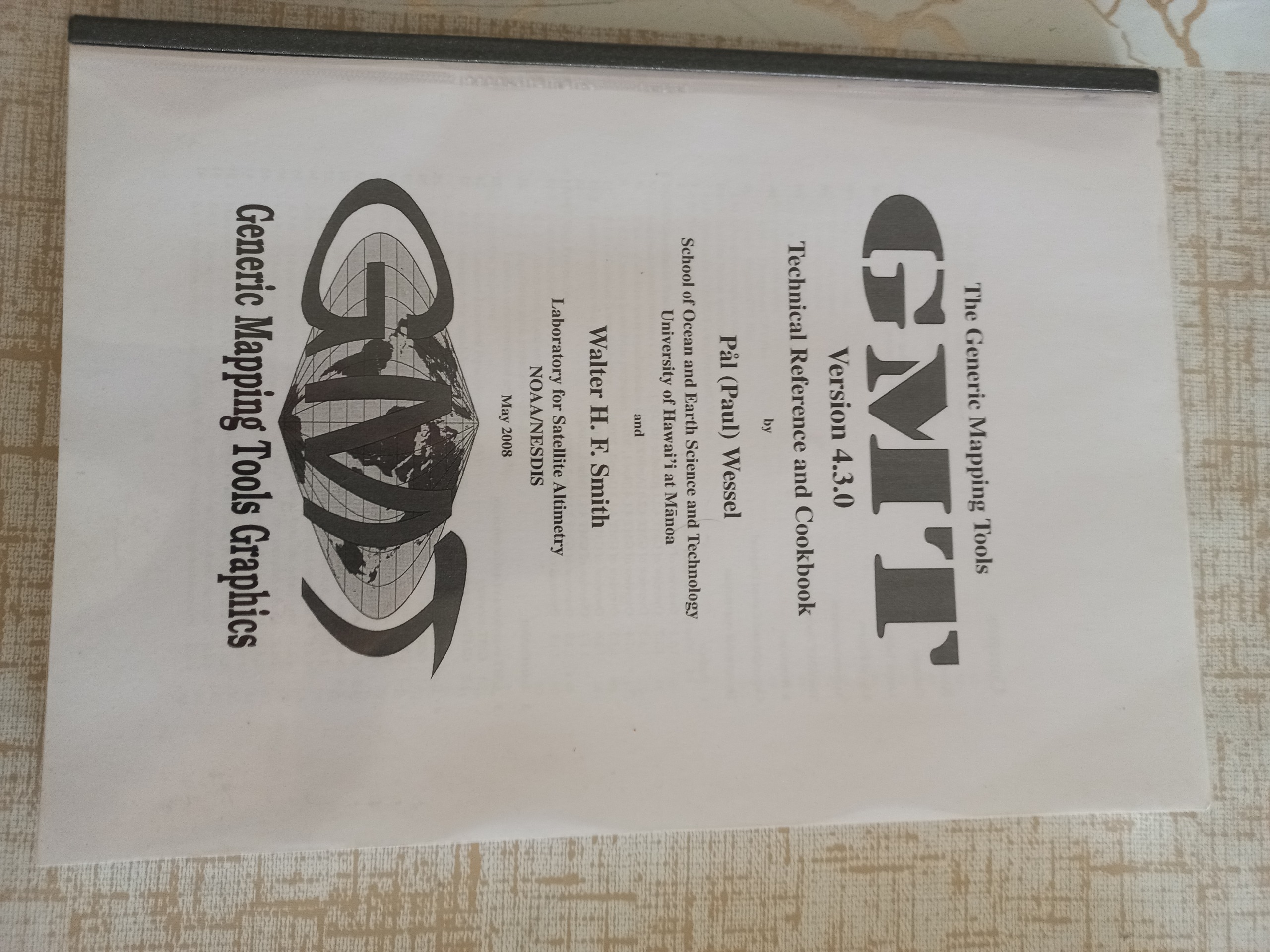 کتاب The generic mapping tools
