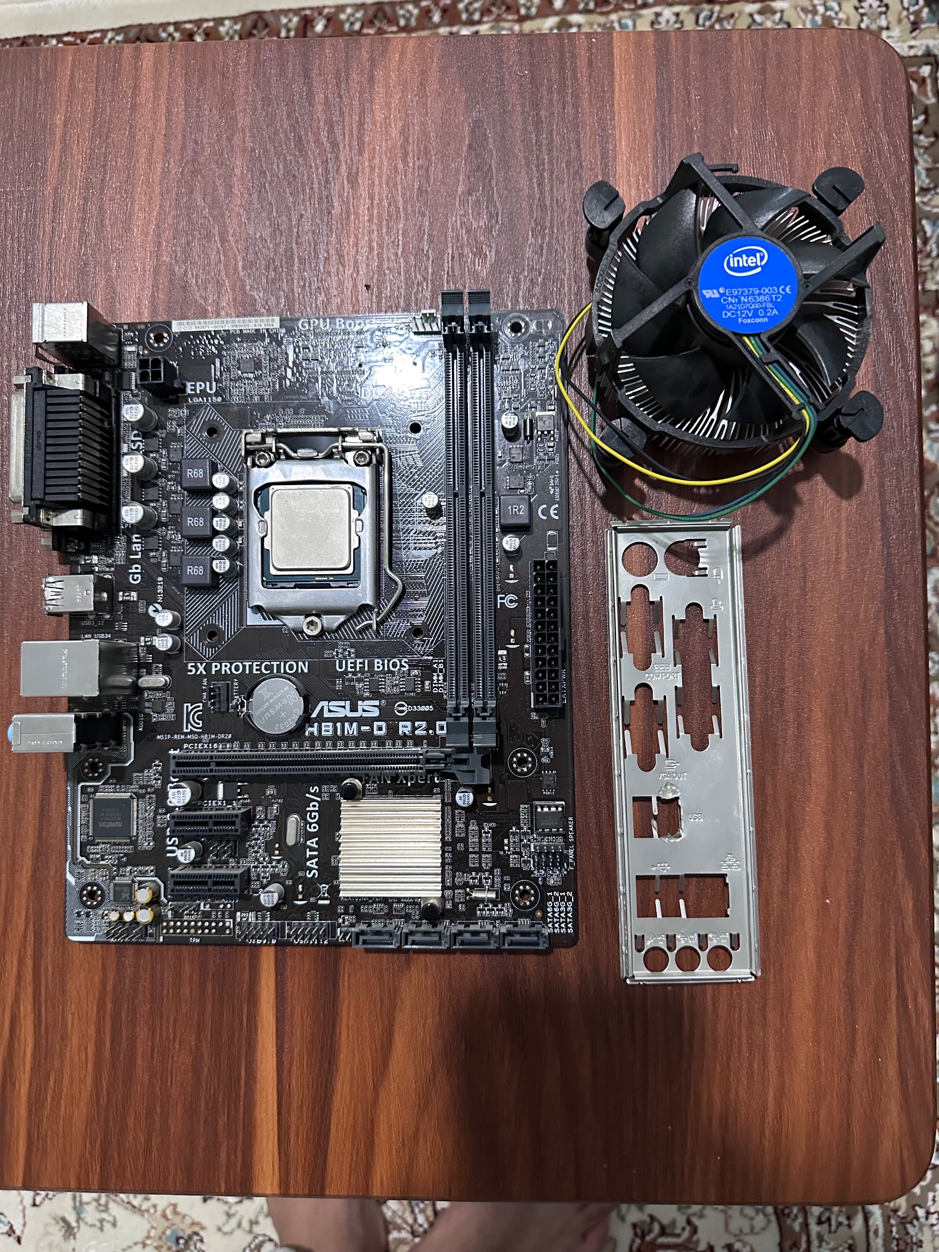 مادربرد CPU G3240 H81 باندل