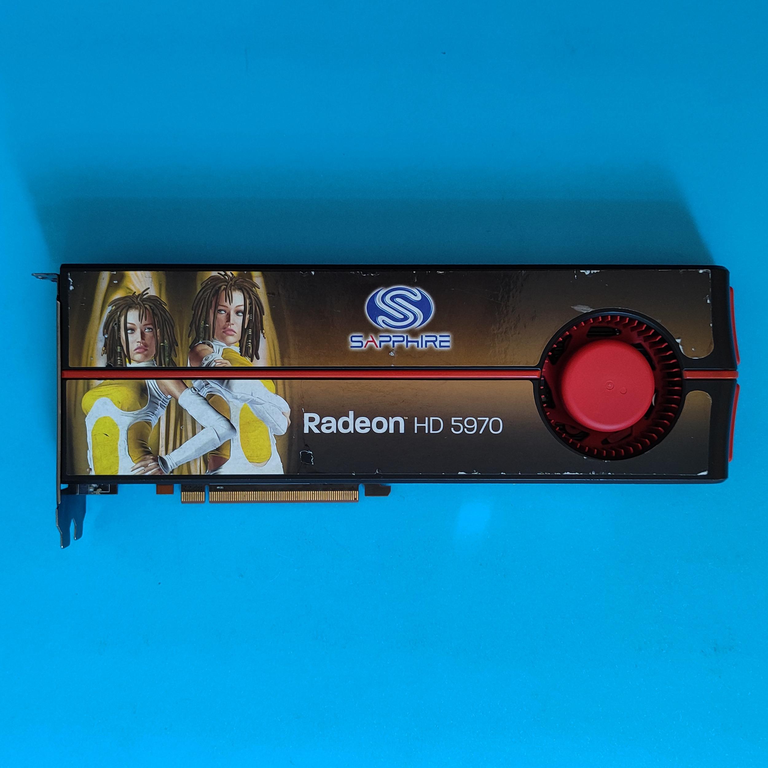 کارت گرافیگ Radeon HD5970 معیوب کد 1