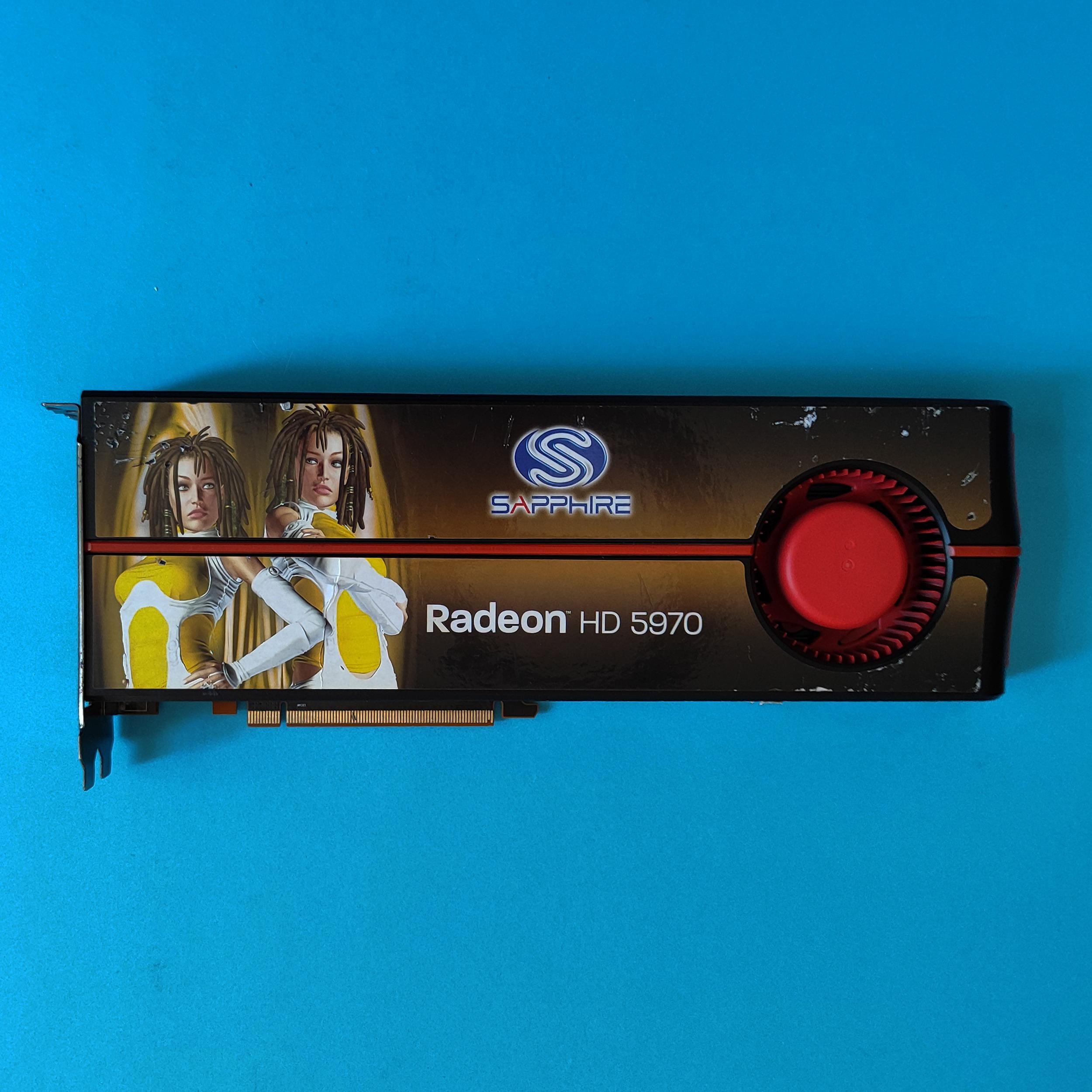 کارت گرافیگ Radeon HD5970 معیوب کد 4