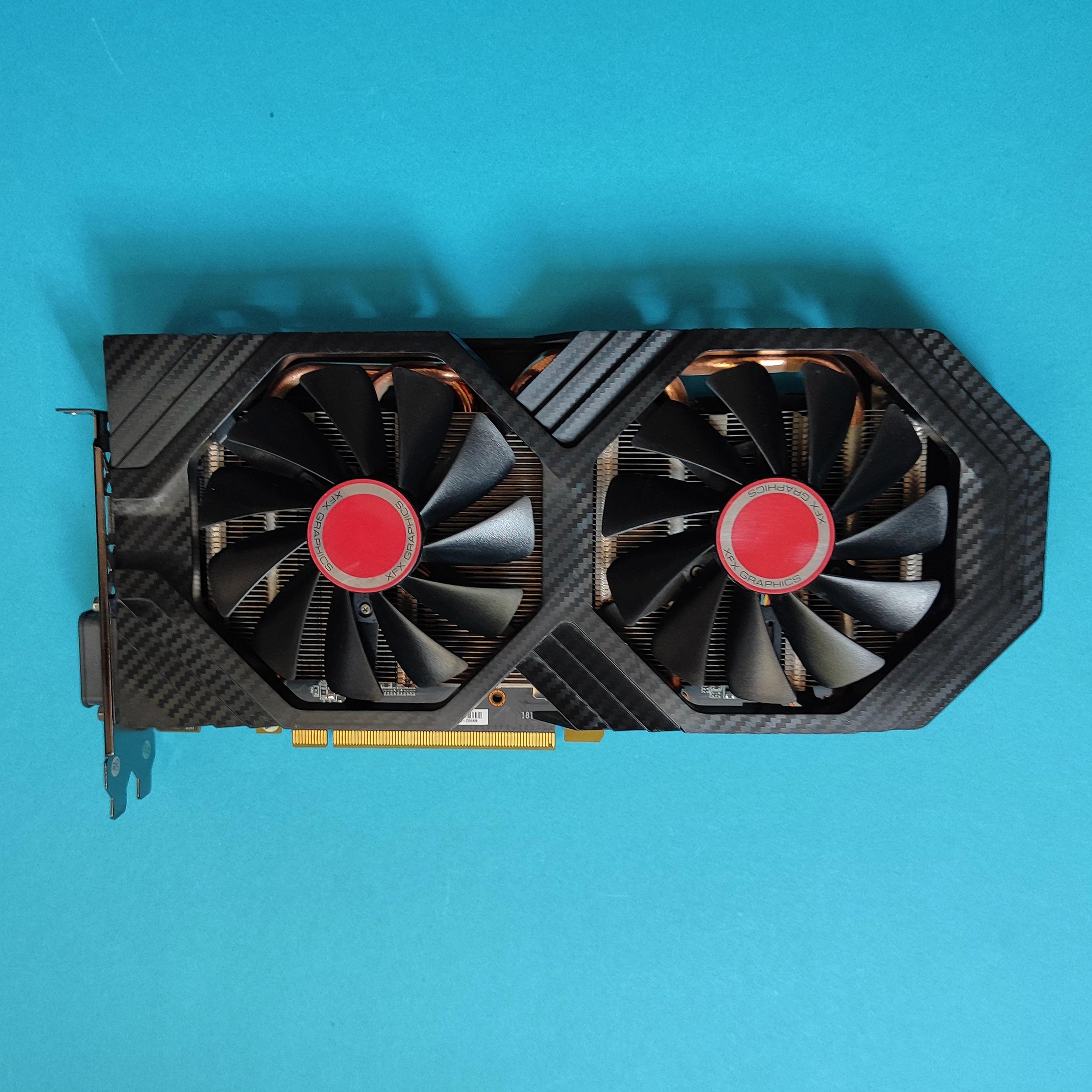 کارت گرافیک RX580 8GB شماره سریال ZD0358 پلمپ