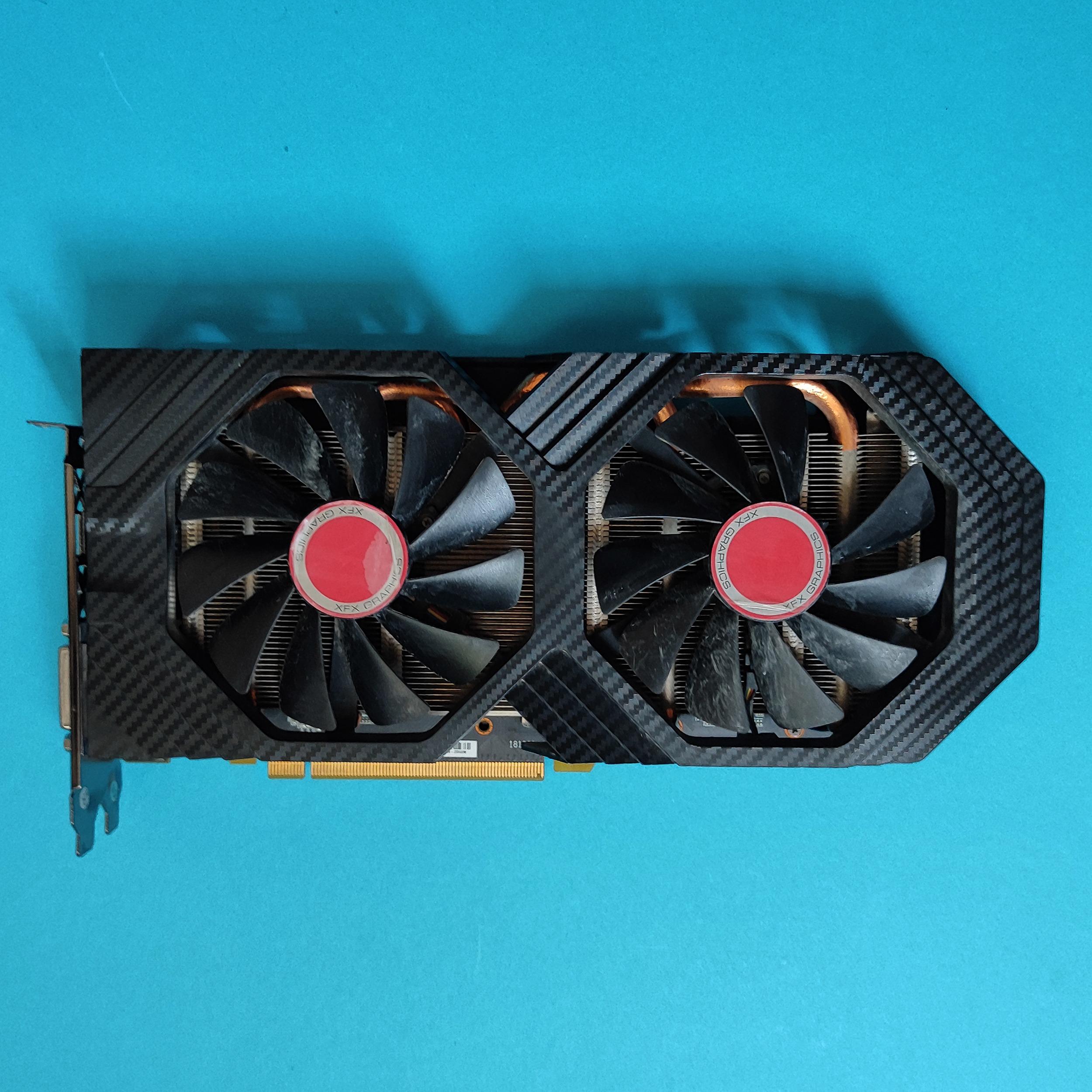 کارت گرافیک RX580 8GB شماره سریال ZD0238 پلمپ
