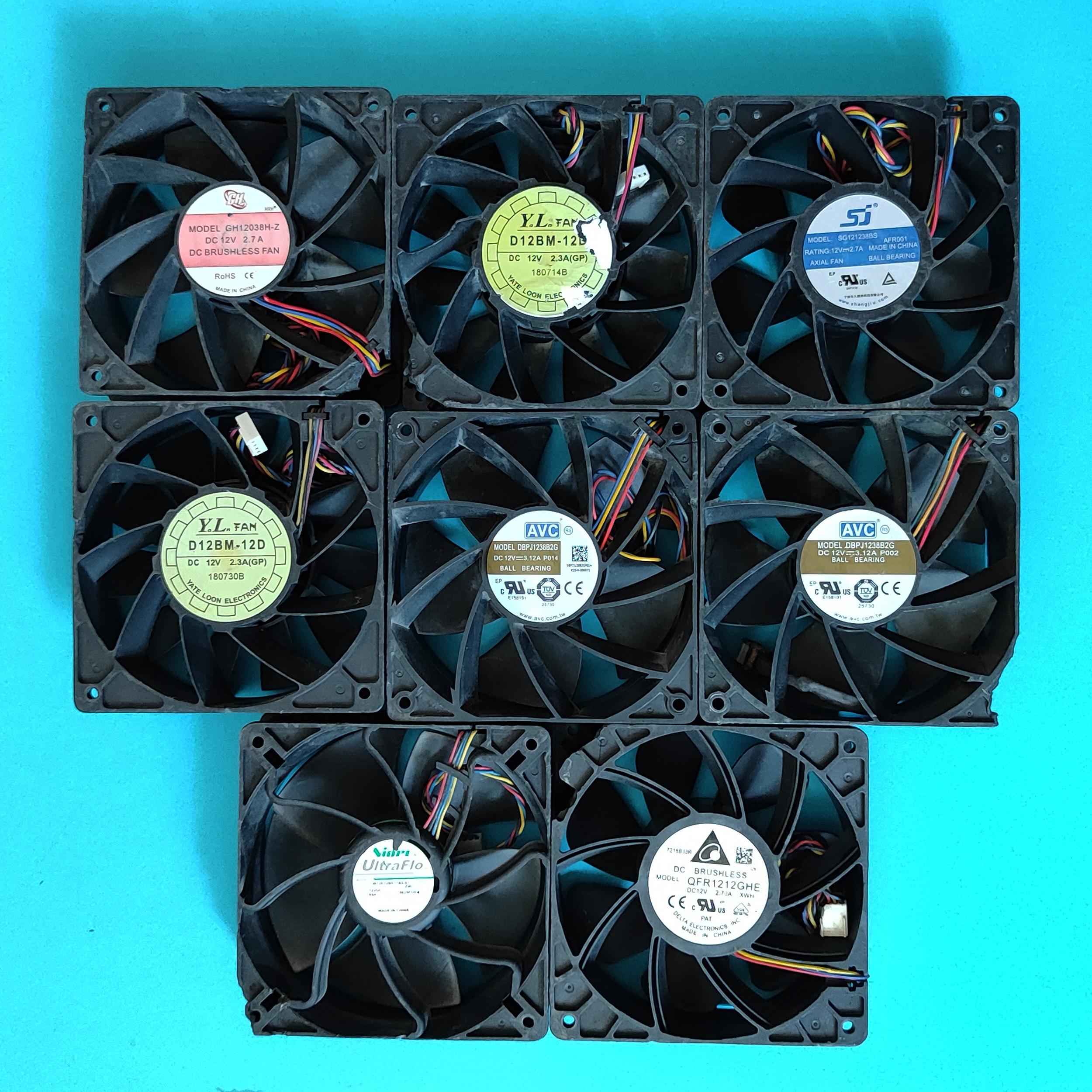 مجموعه 8 عدد فن 12 سانت (توضیحات)