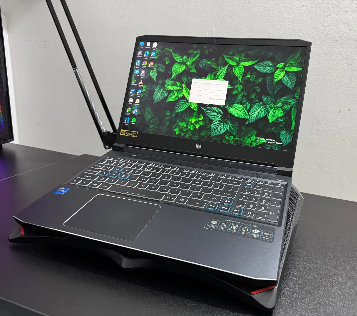 لپ تاپ گیمینگ ایسر predator helios 300 RTX 3070