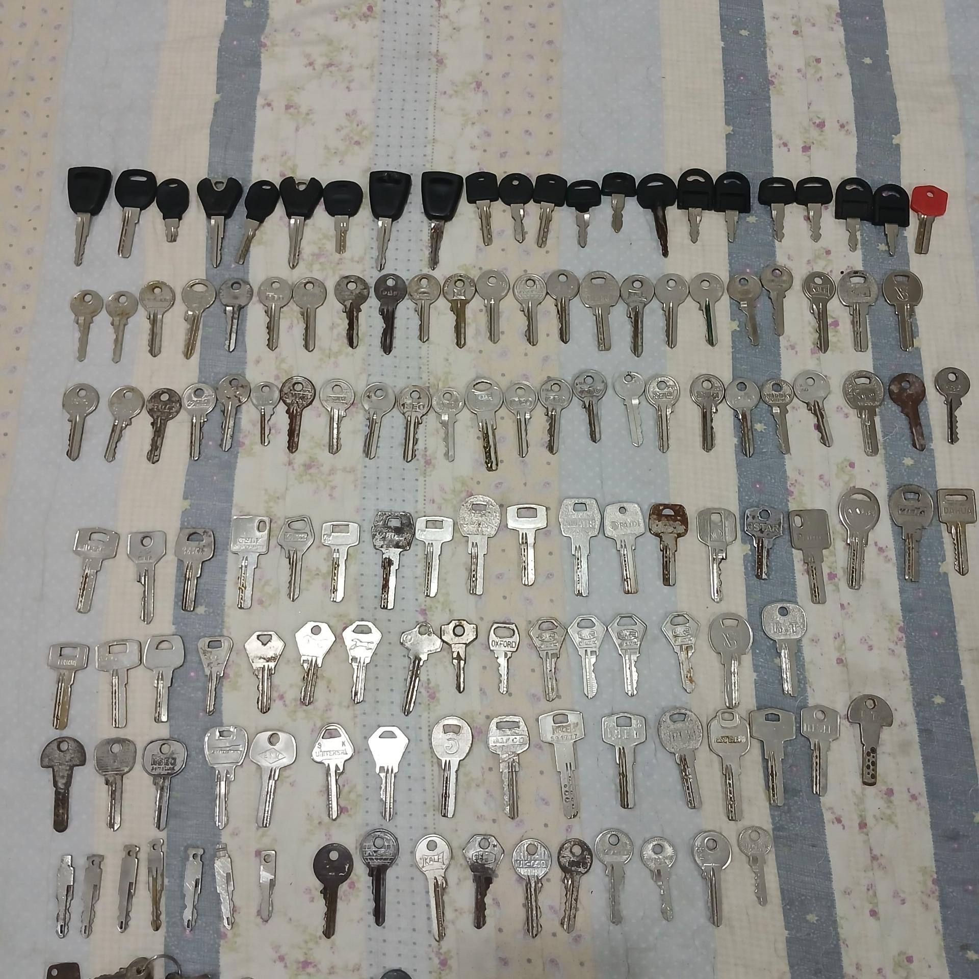 بیشتر از 155 کلید اکثرا برنجی