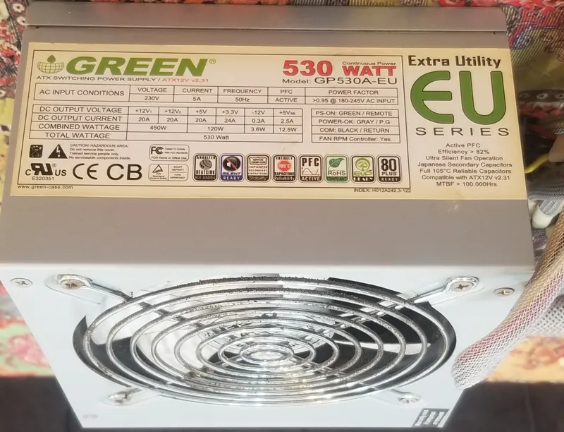 پاور GREEN 530  وات