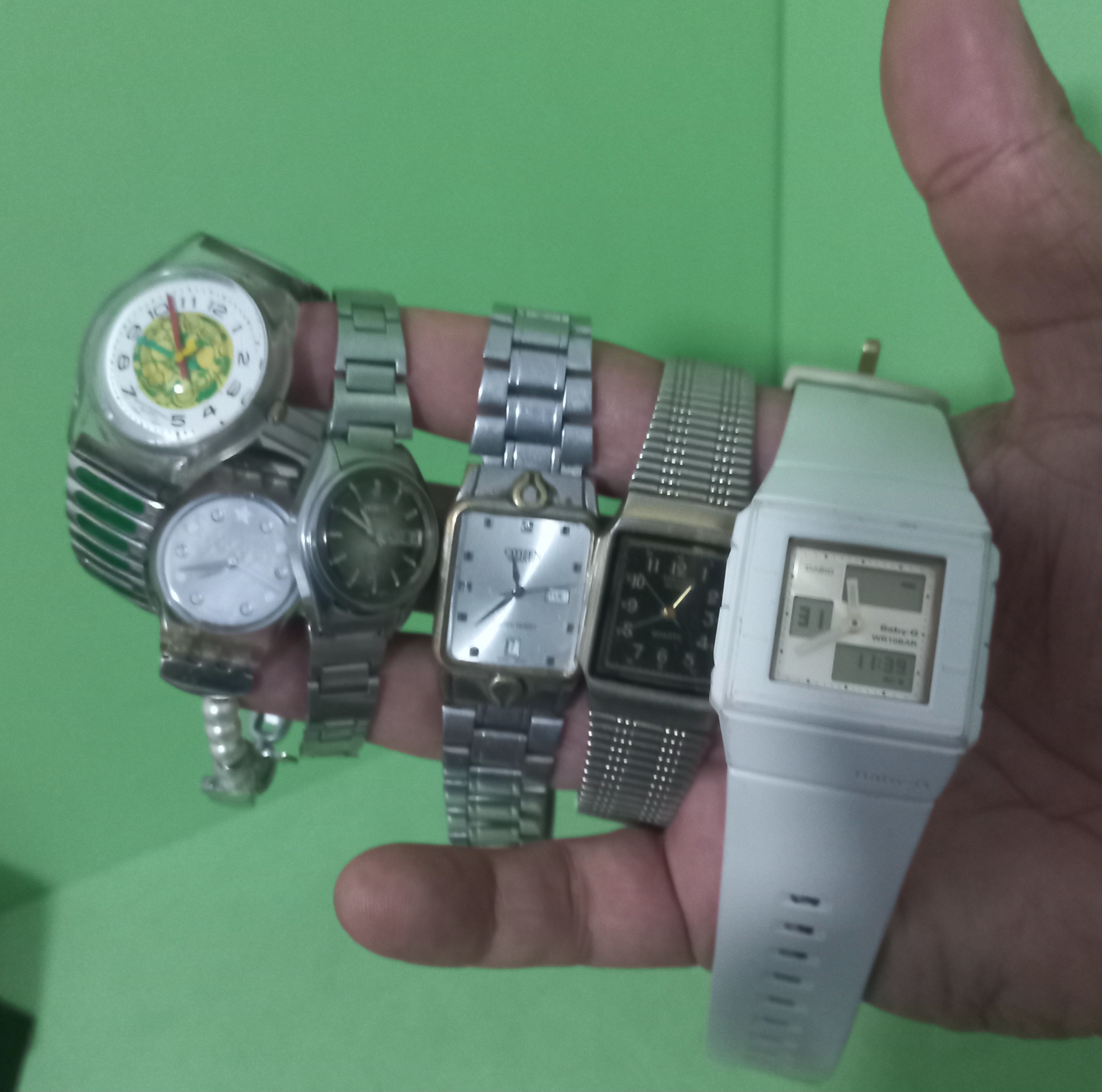6 عدد ساعت مچی