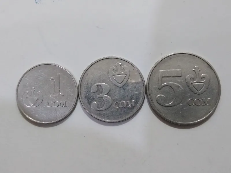 3عدد سکه قرقیزستان