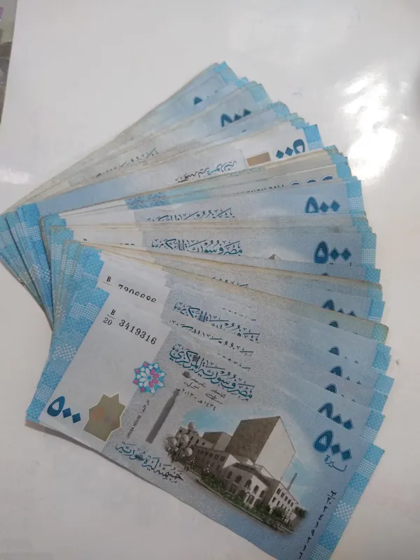 1بسته 100عددی اسکناس سوریه 500لیره