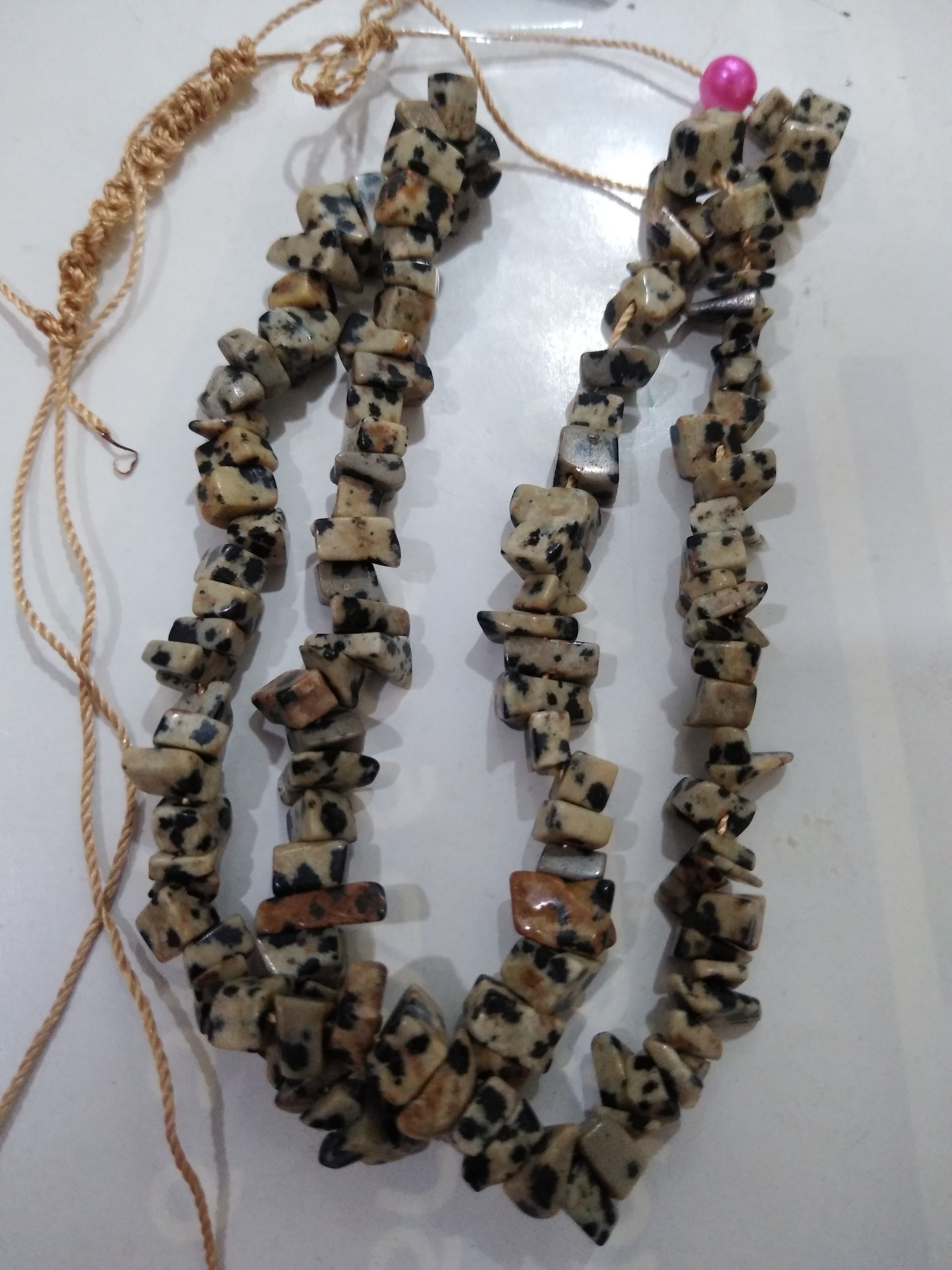 گردنبند سنگ کوارتز ریز