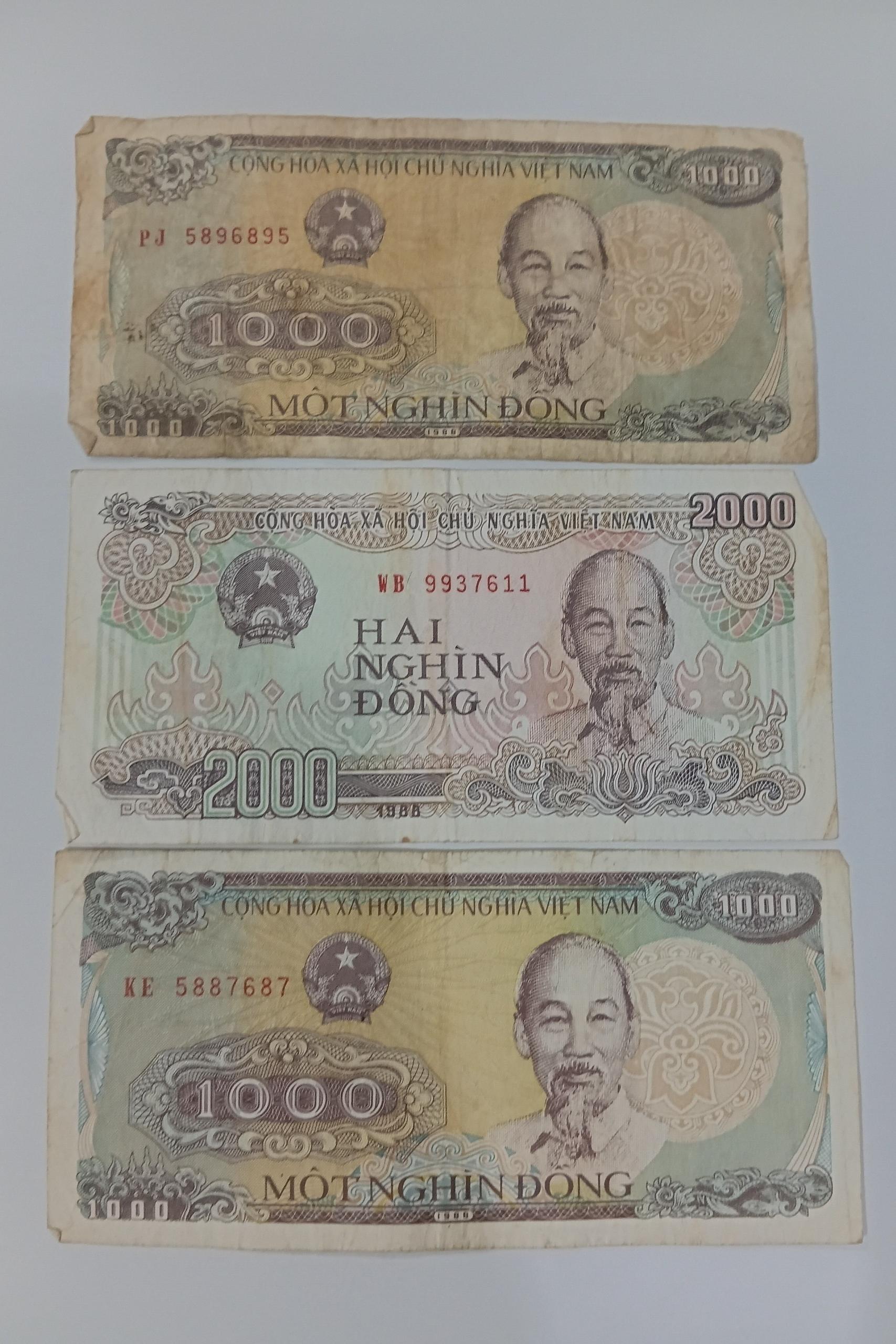 1عدد اسکناس ویتنام