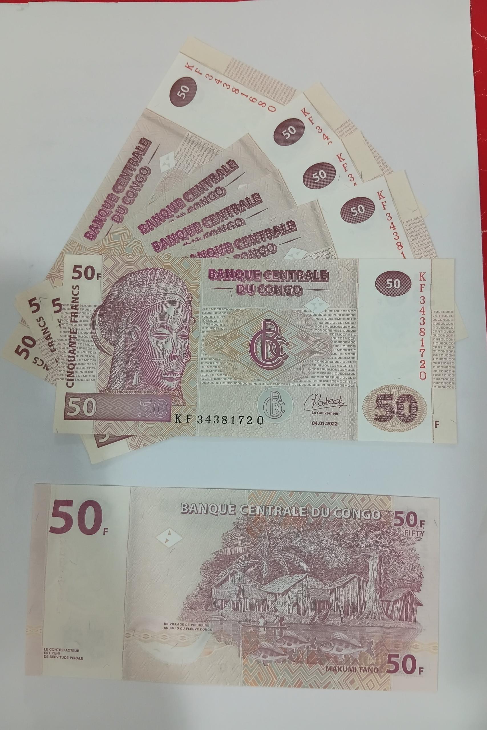 جفت اسکناس کنگو