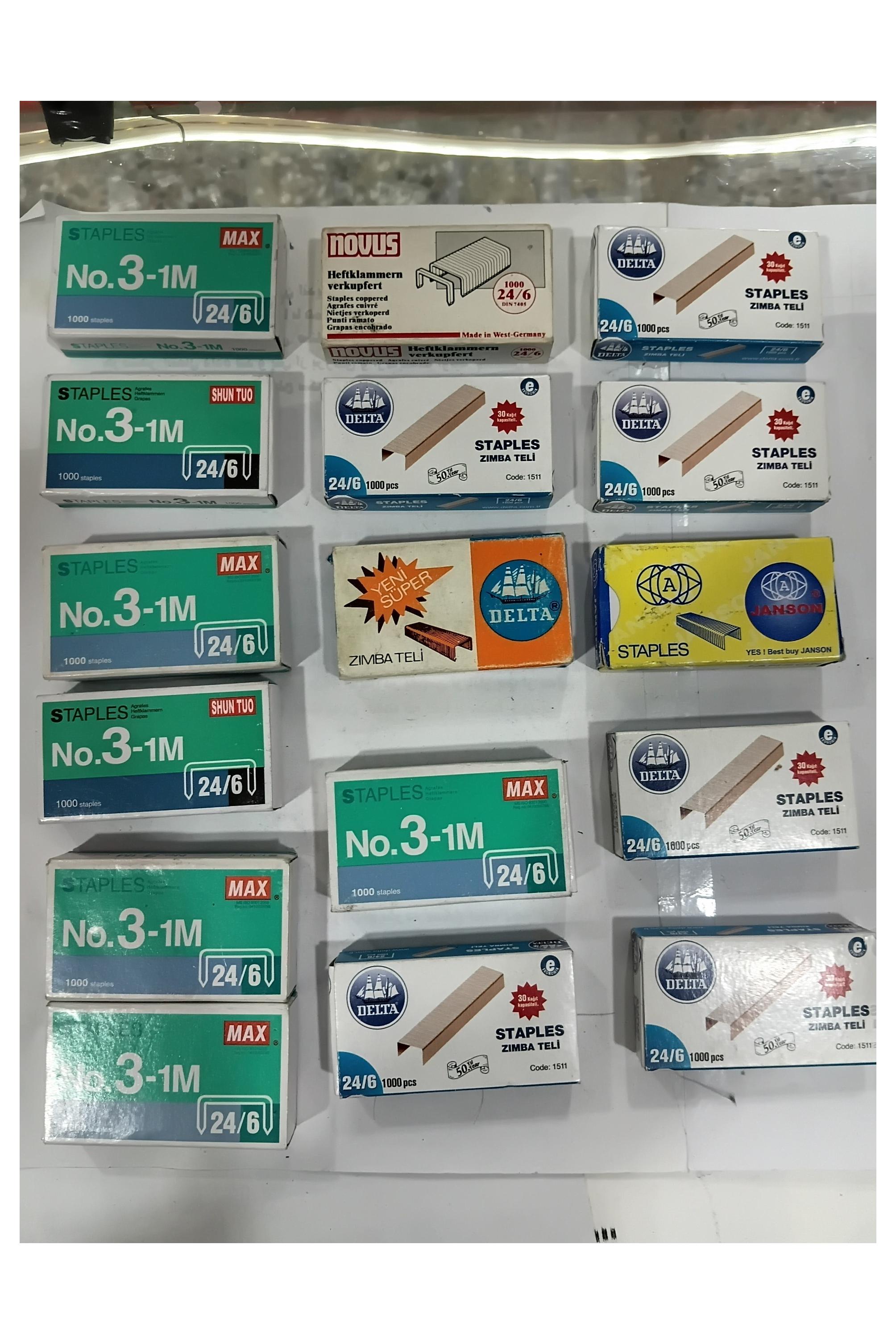 50بسته سوزن منگنه 24.6