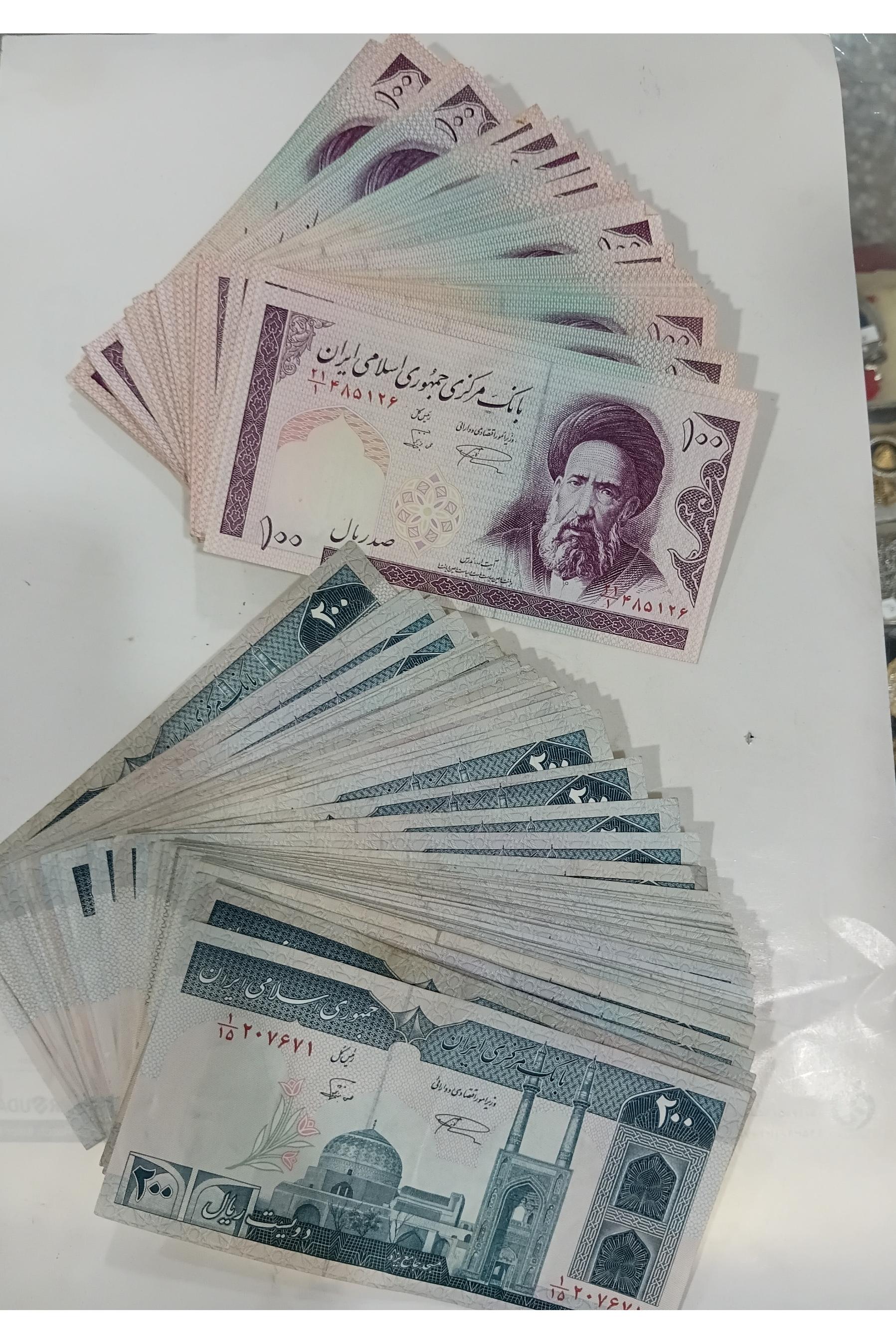 100برگ اسکناس مدرس و جهاد کشاورزی