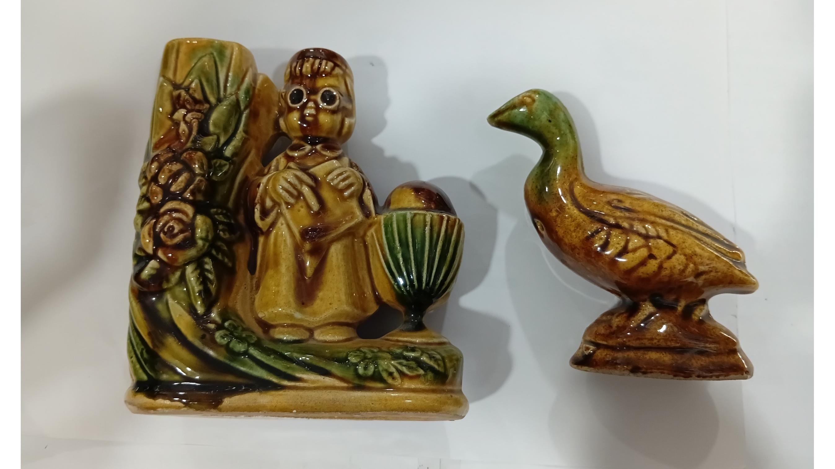 مجسمه و دکوری گلدان و نمکدان سرامیکی
