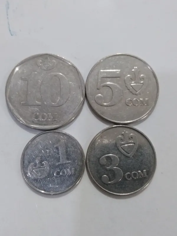 4عدد سکه قرقیزستان