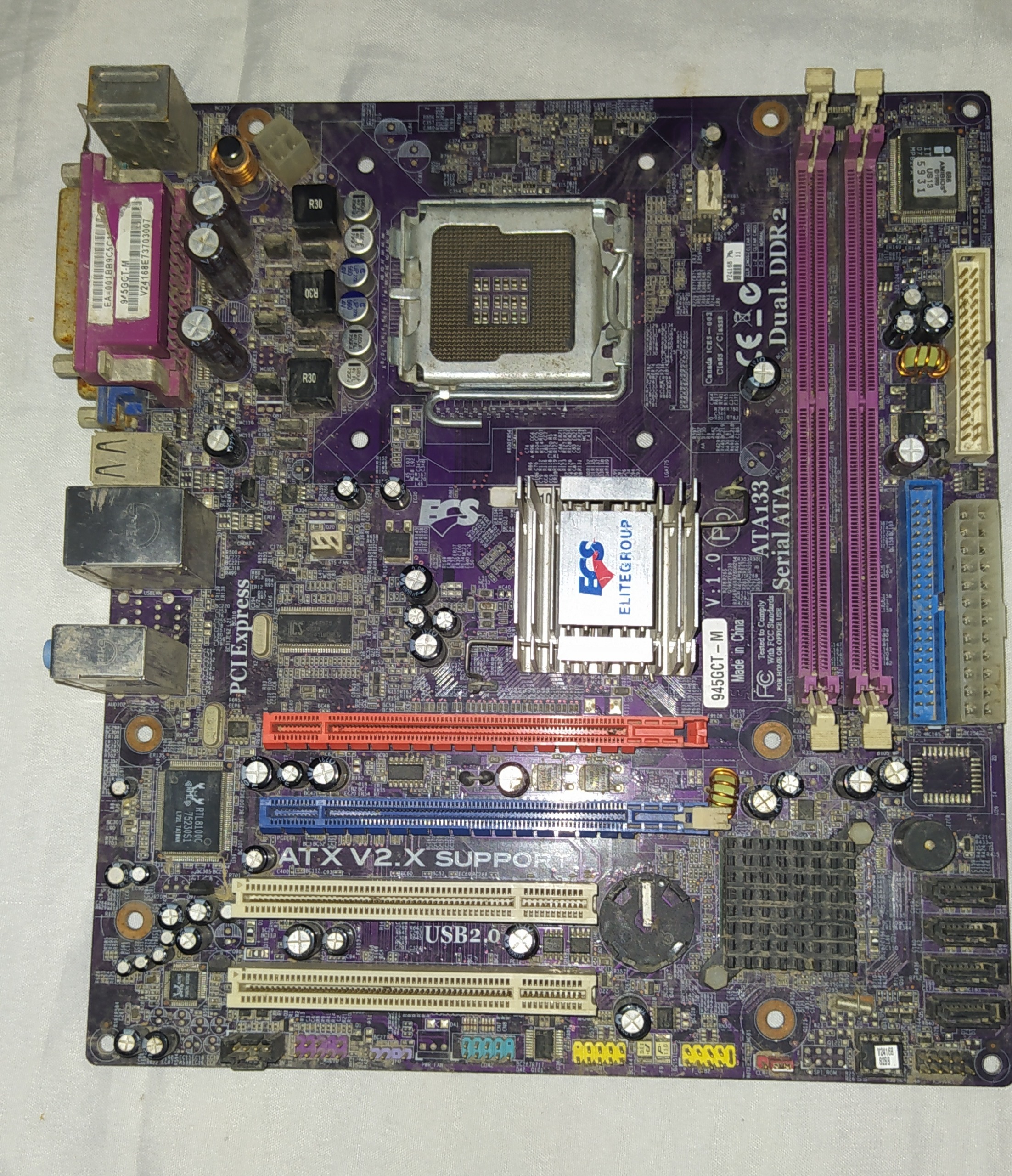 مادربرد 945GCT-M V1.0 DDR2 LGA775