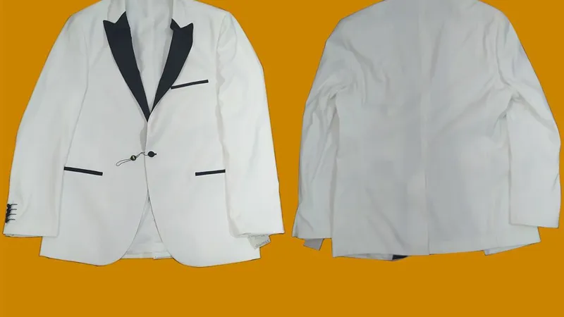 کت و شلوار Damat سایز 56 رنگ سفید