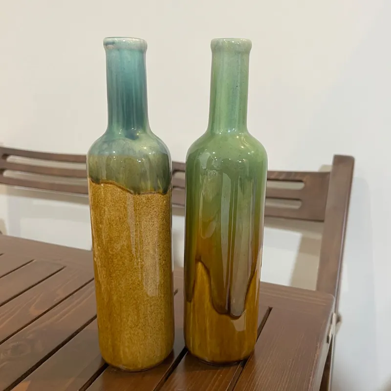 ست دو عددی گلدان دست ساز