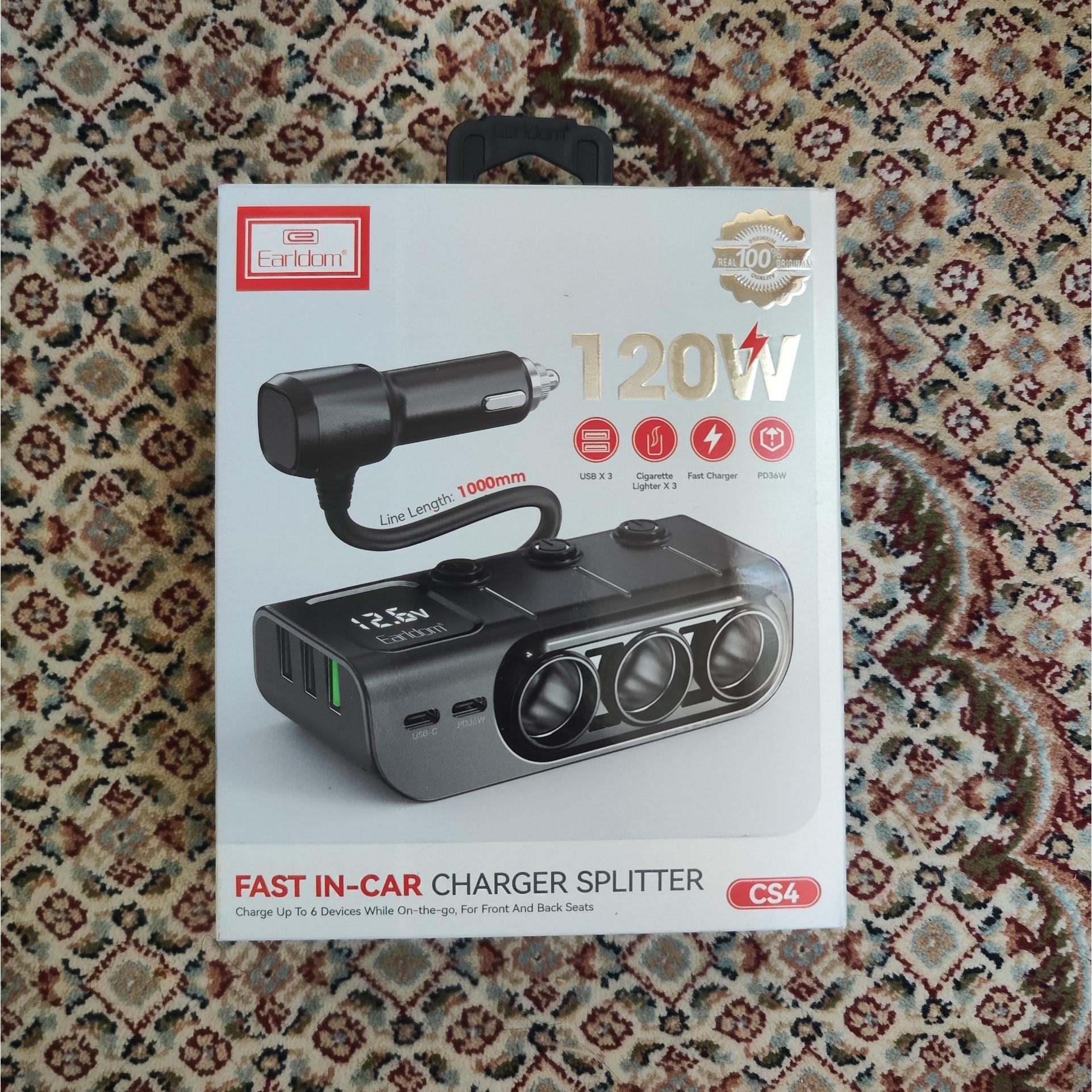 شارژر فندکی Earldom CS4