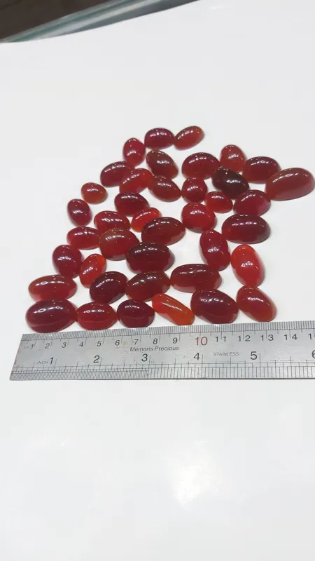 40 عدد عقیق سرخ