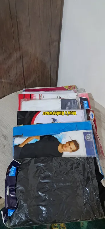 8 عدد زیرپوش آستین دار و رکابی