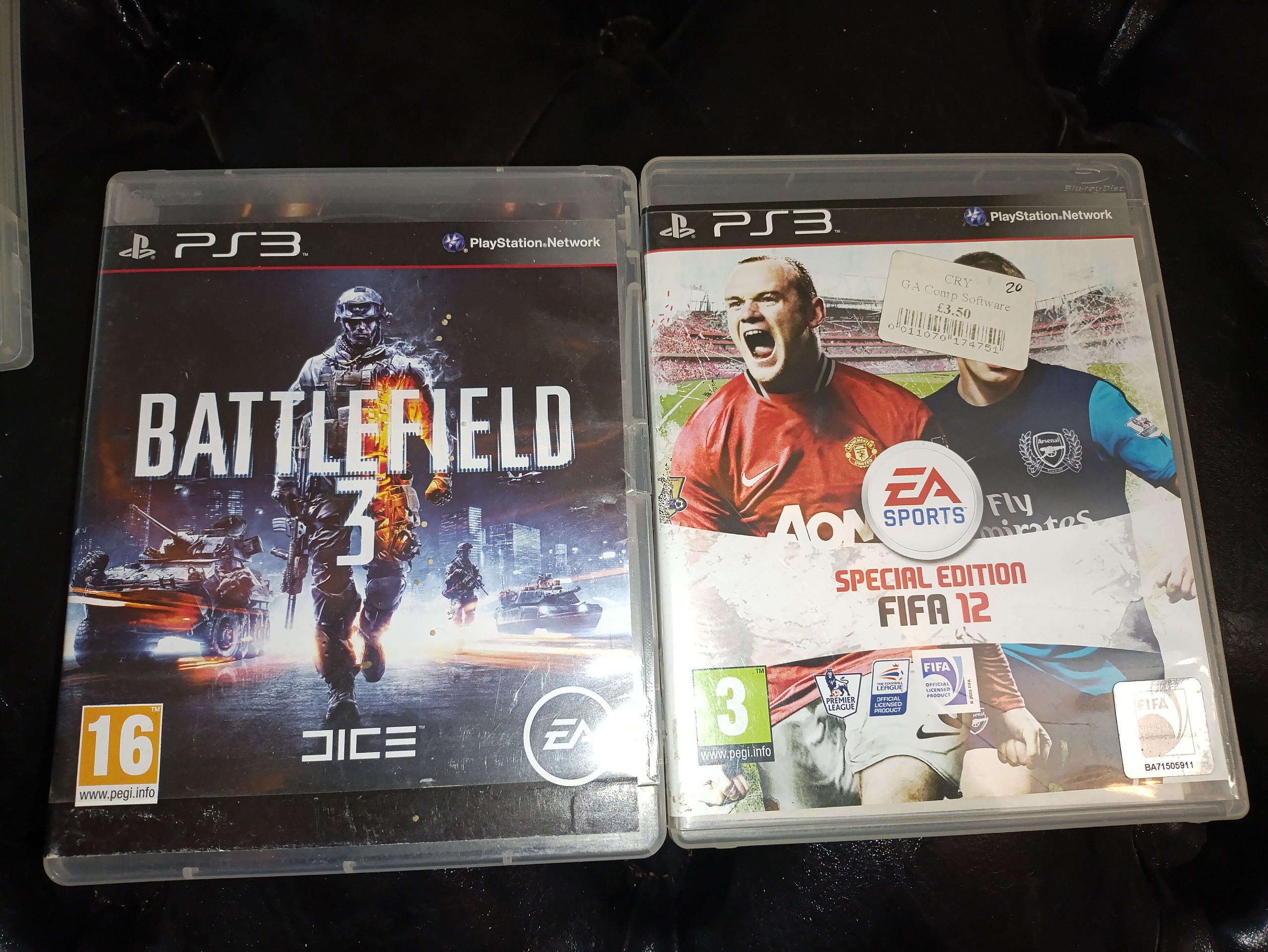 2عدد بازی اورجینال ps3