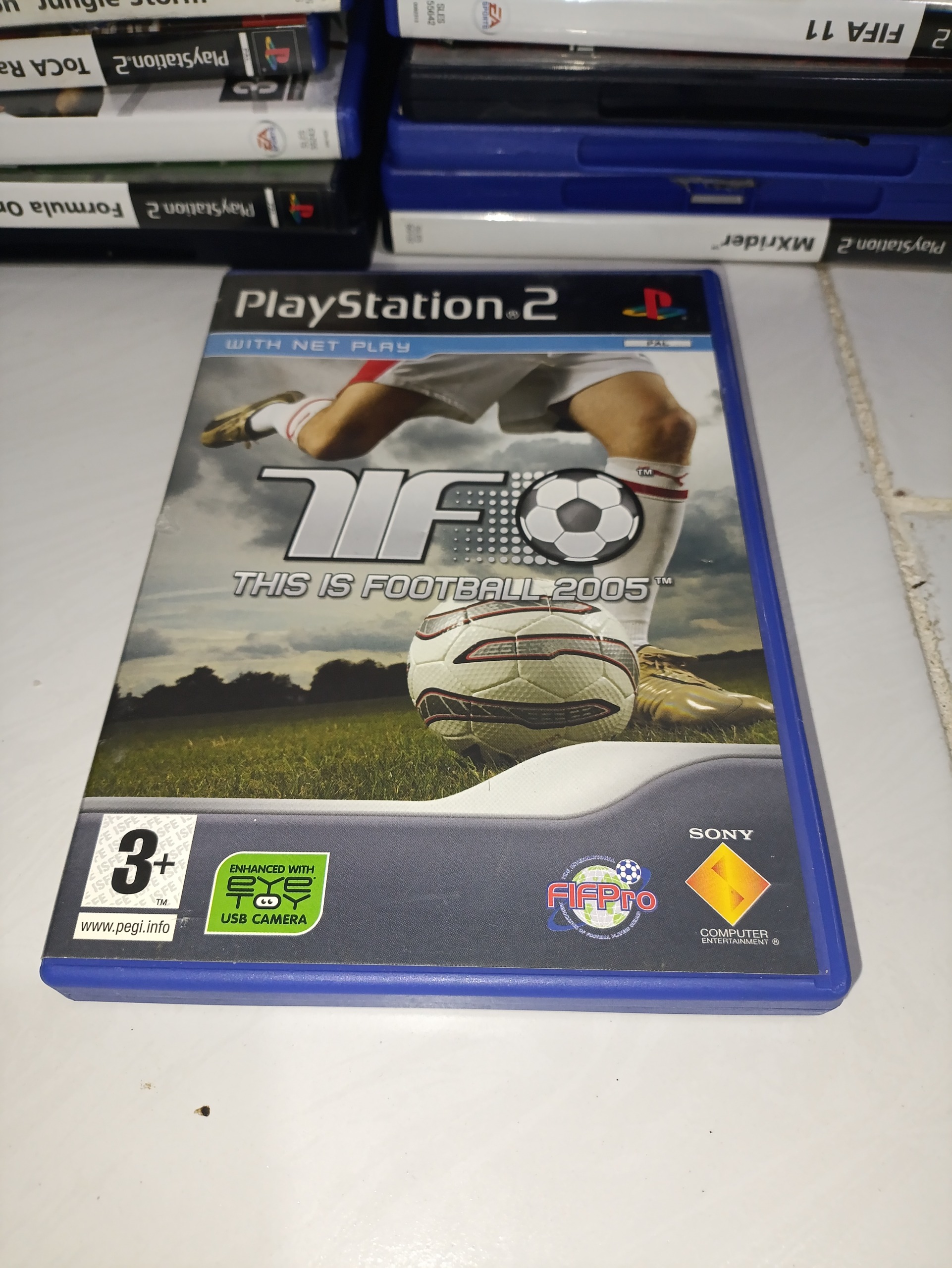 بازی اورجینال ps2 فوتبال 2005